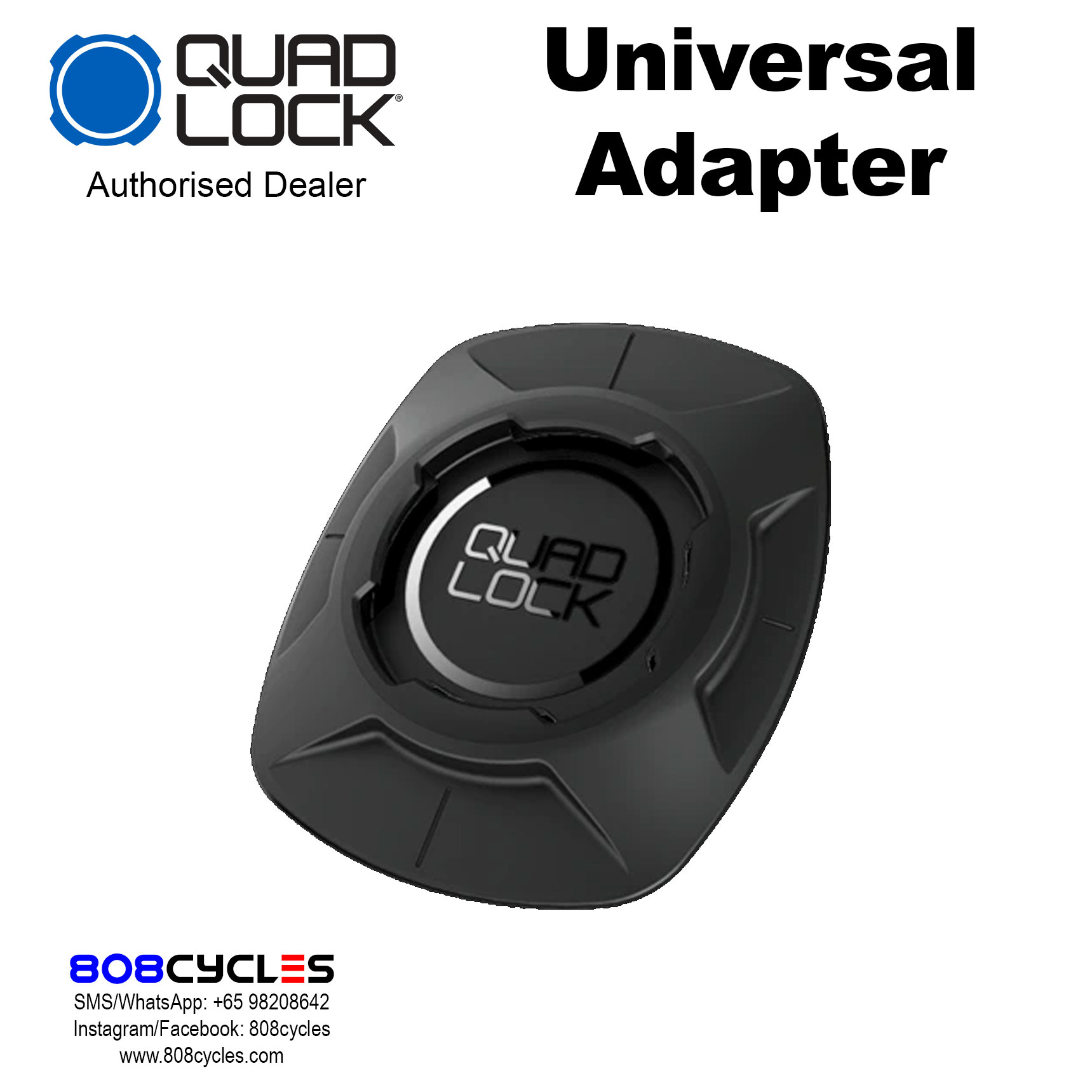 Quad Lock Universal Adaptor