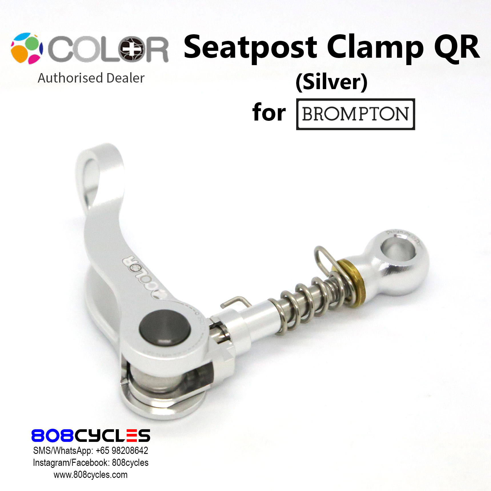 ColorPlus Seatpost Clamp for Bromptons - Image 5