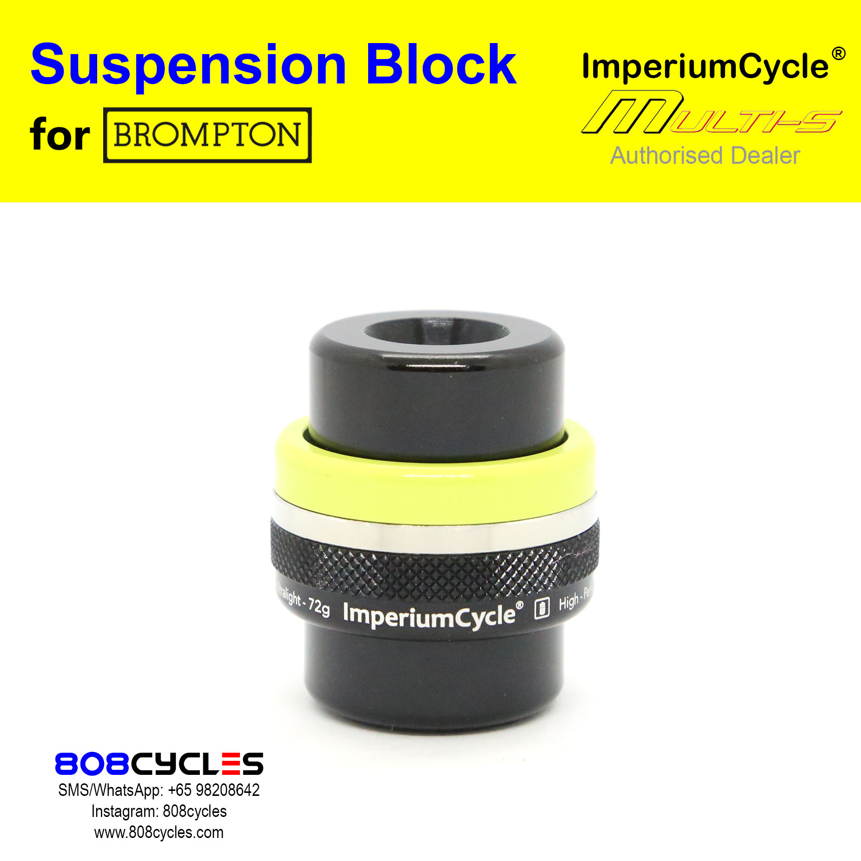 ImperiumCycle Suspension for Brompton A or old C Line - Image 2