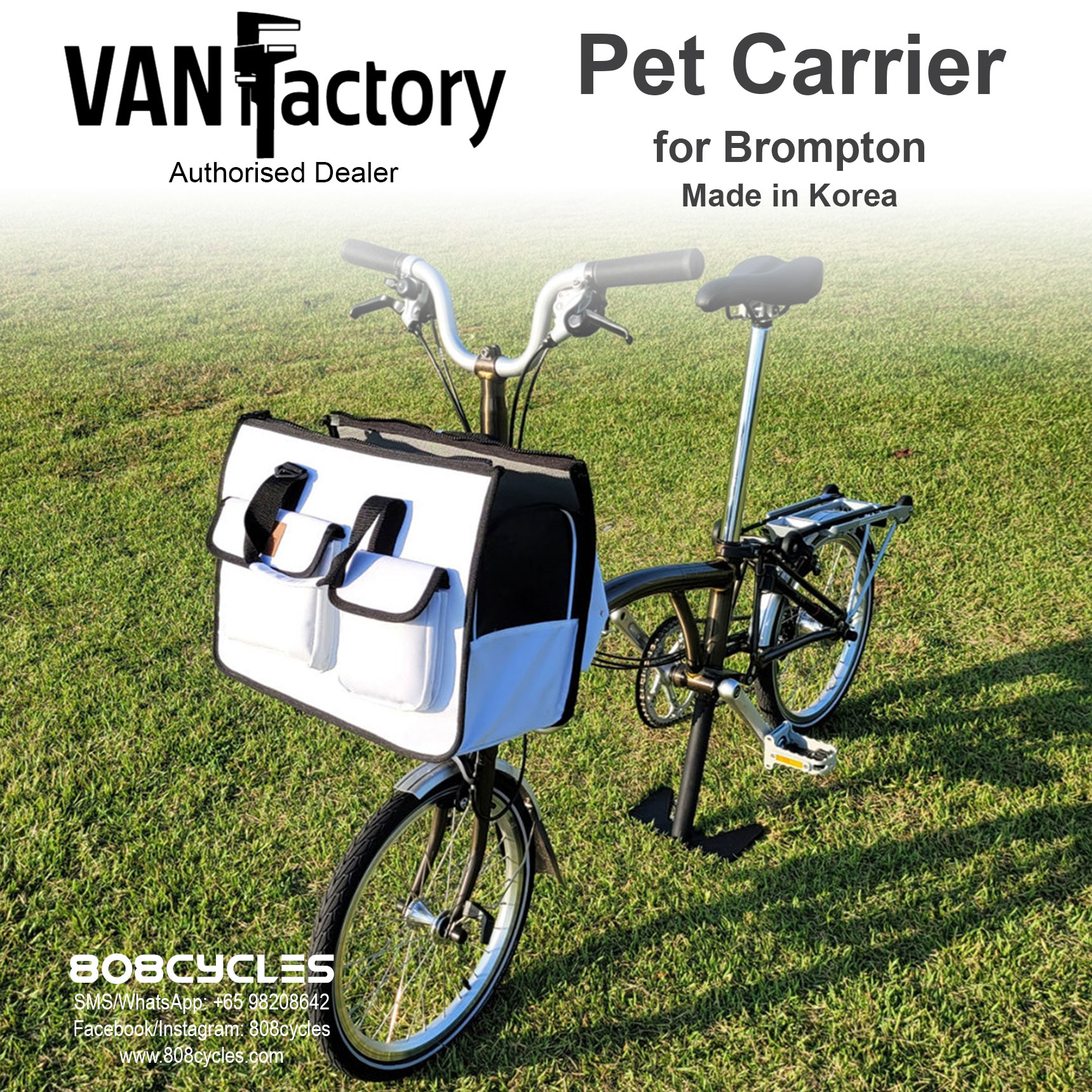 VanFactory SoPoong Pet Carrier - White