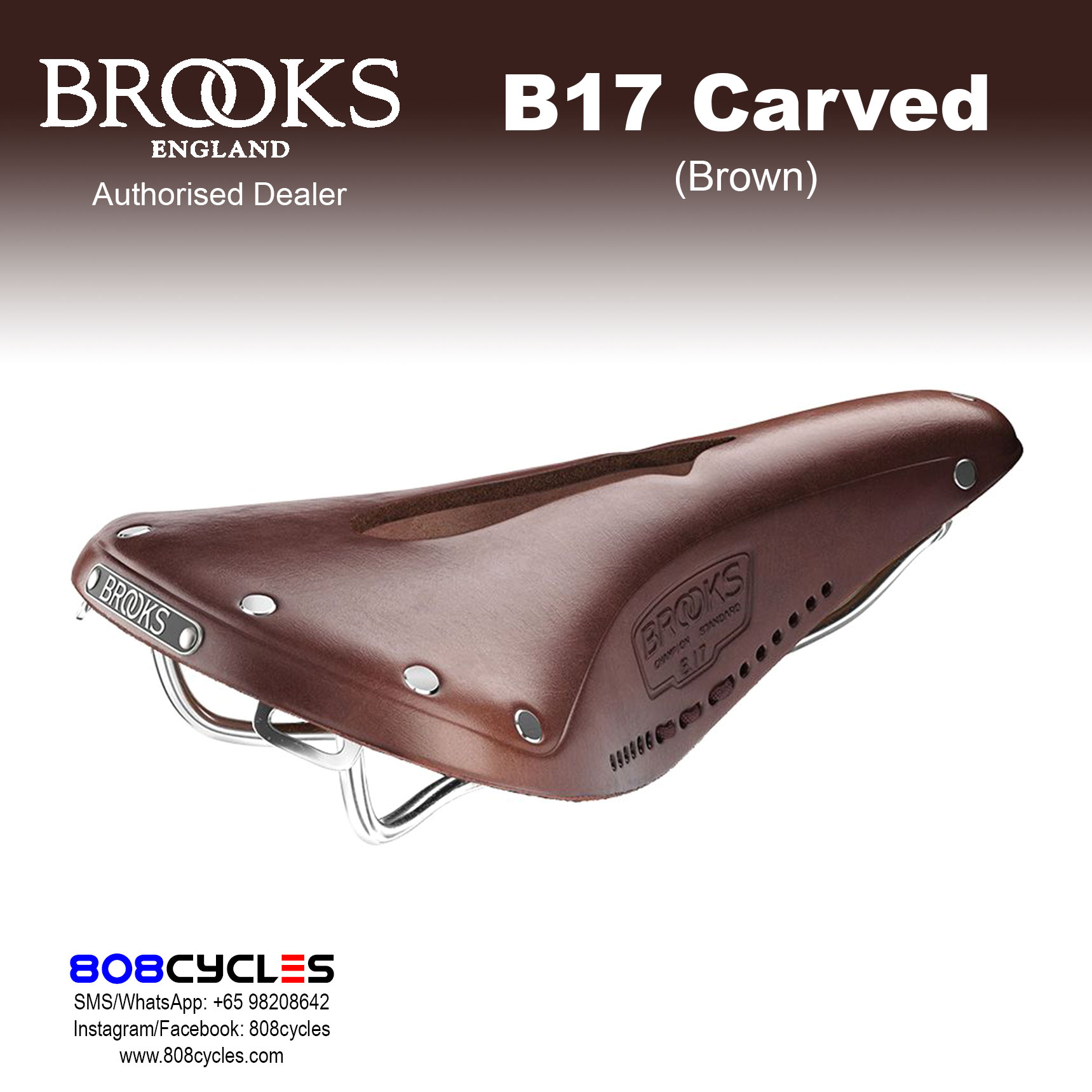 Brooks B17 Carved - Image 2