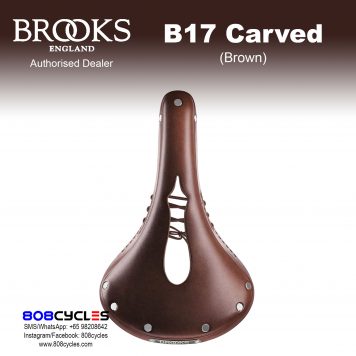 Brooks B17 Carved