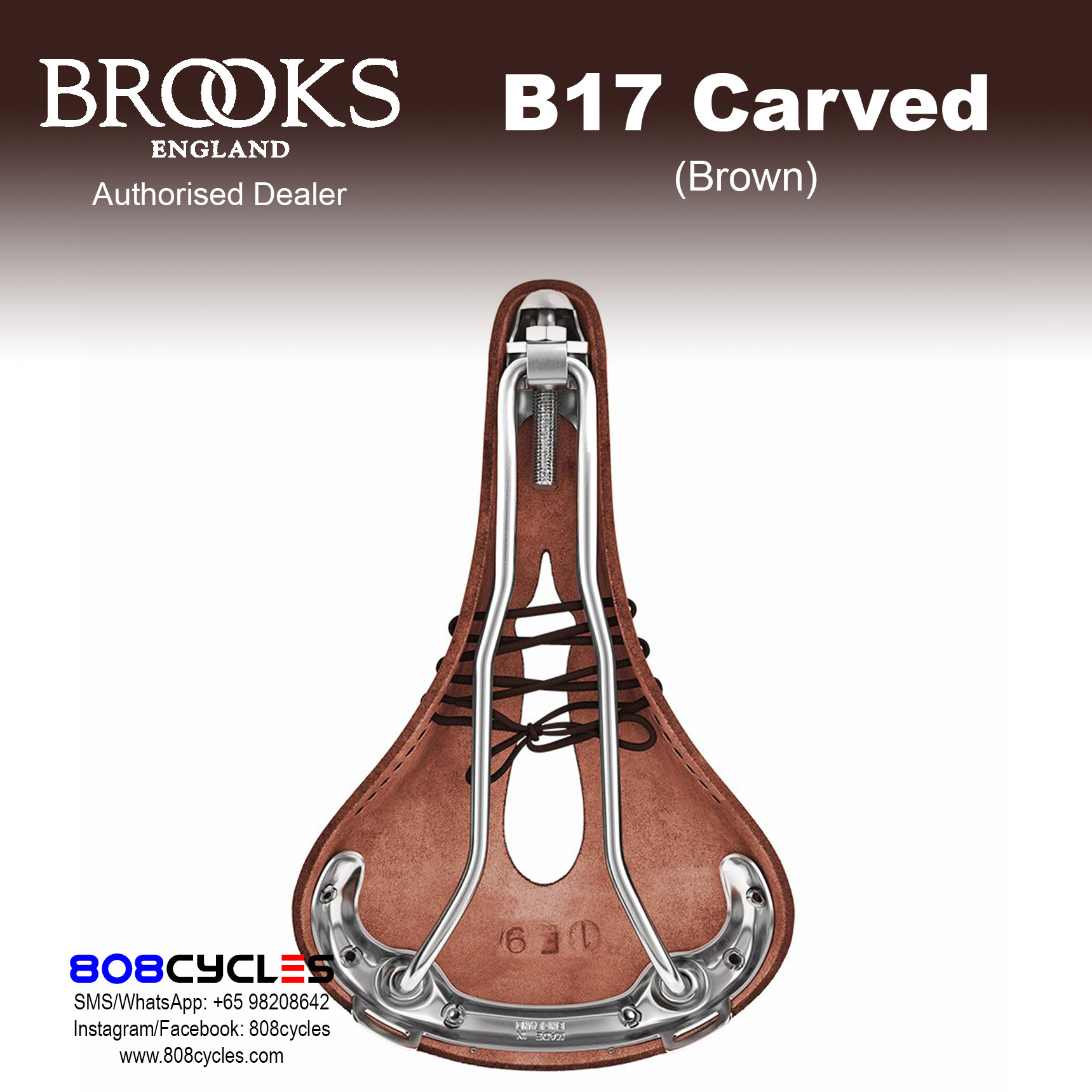 Brooks B17 Carved - Image 4