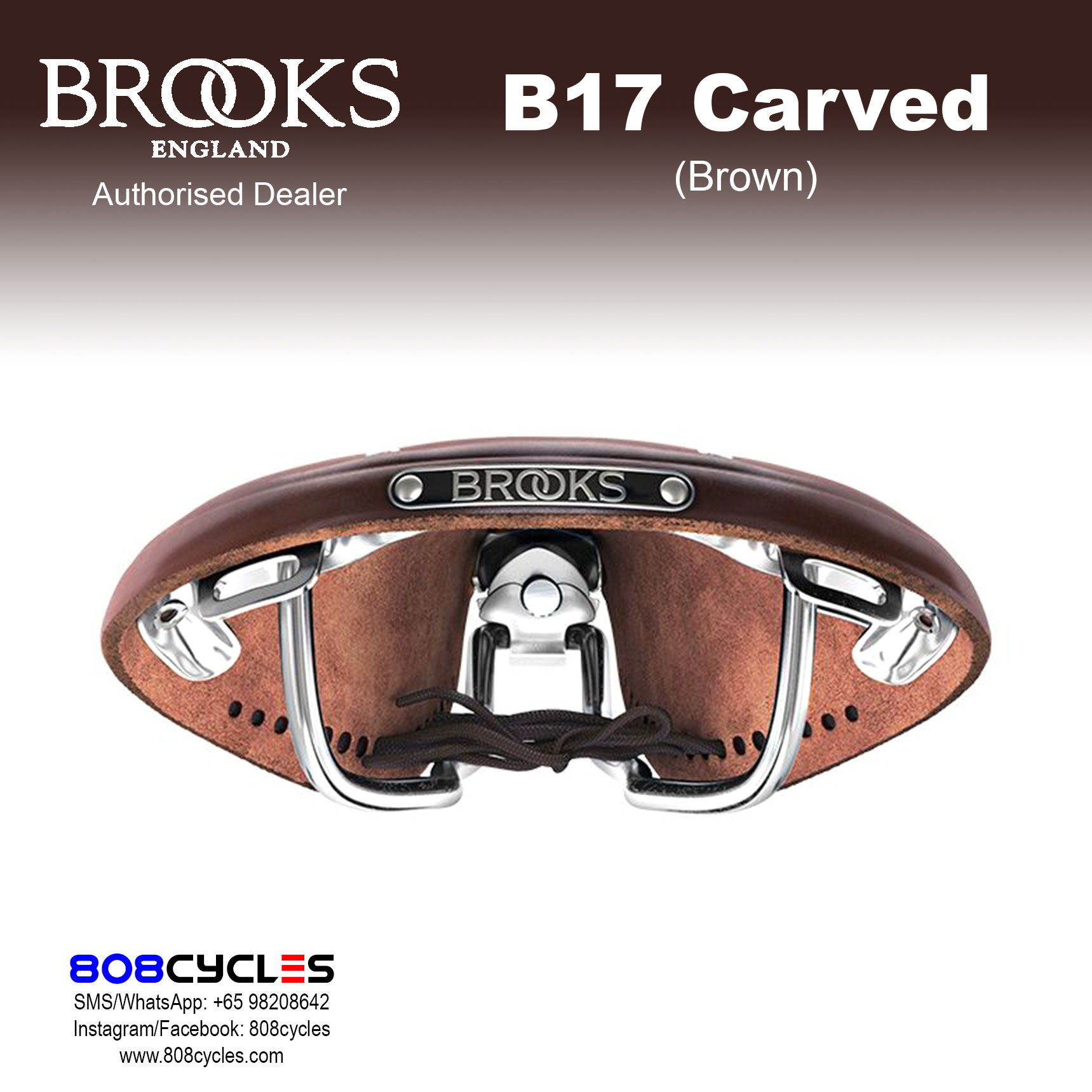 Brooks B17 Carved - Image 7