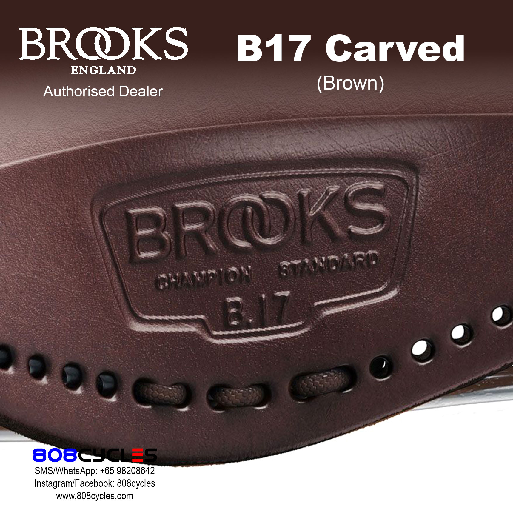Brooks B17 Carved - Image 9