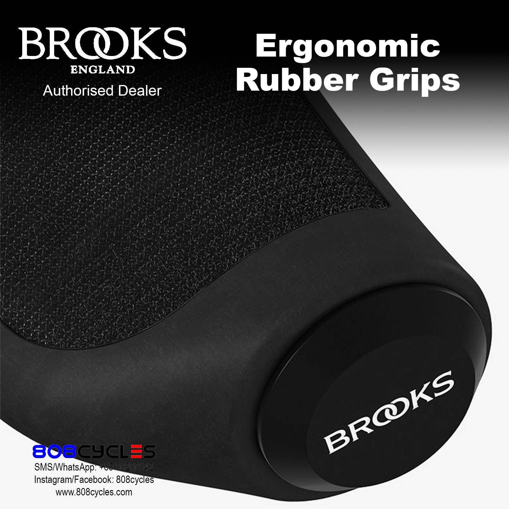 BROOKS Ergonomic Rubber Grips - Image 3