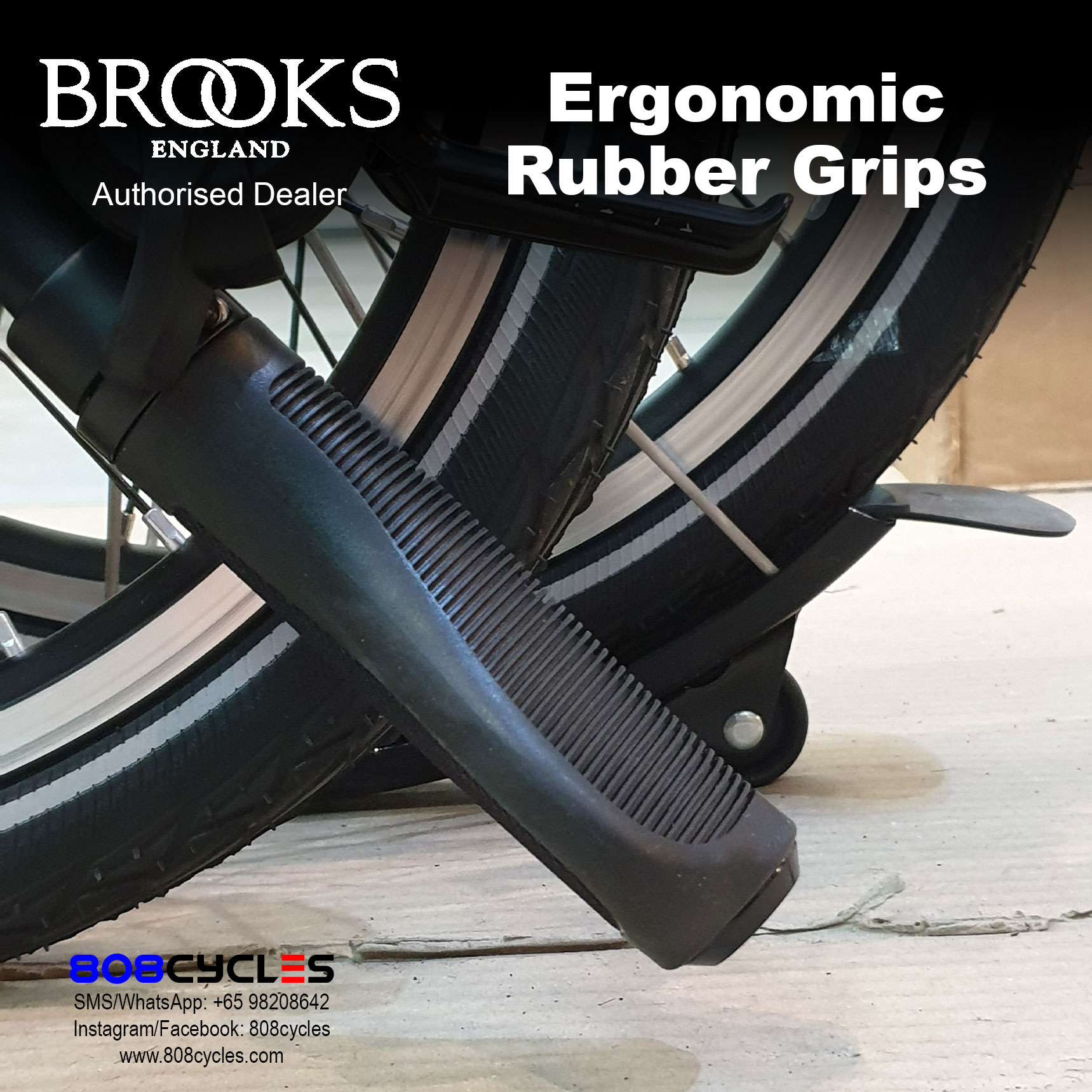 BROOKS Ergonomic Rubber Grips - Image 6