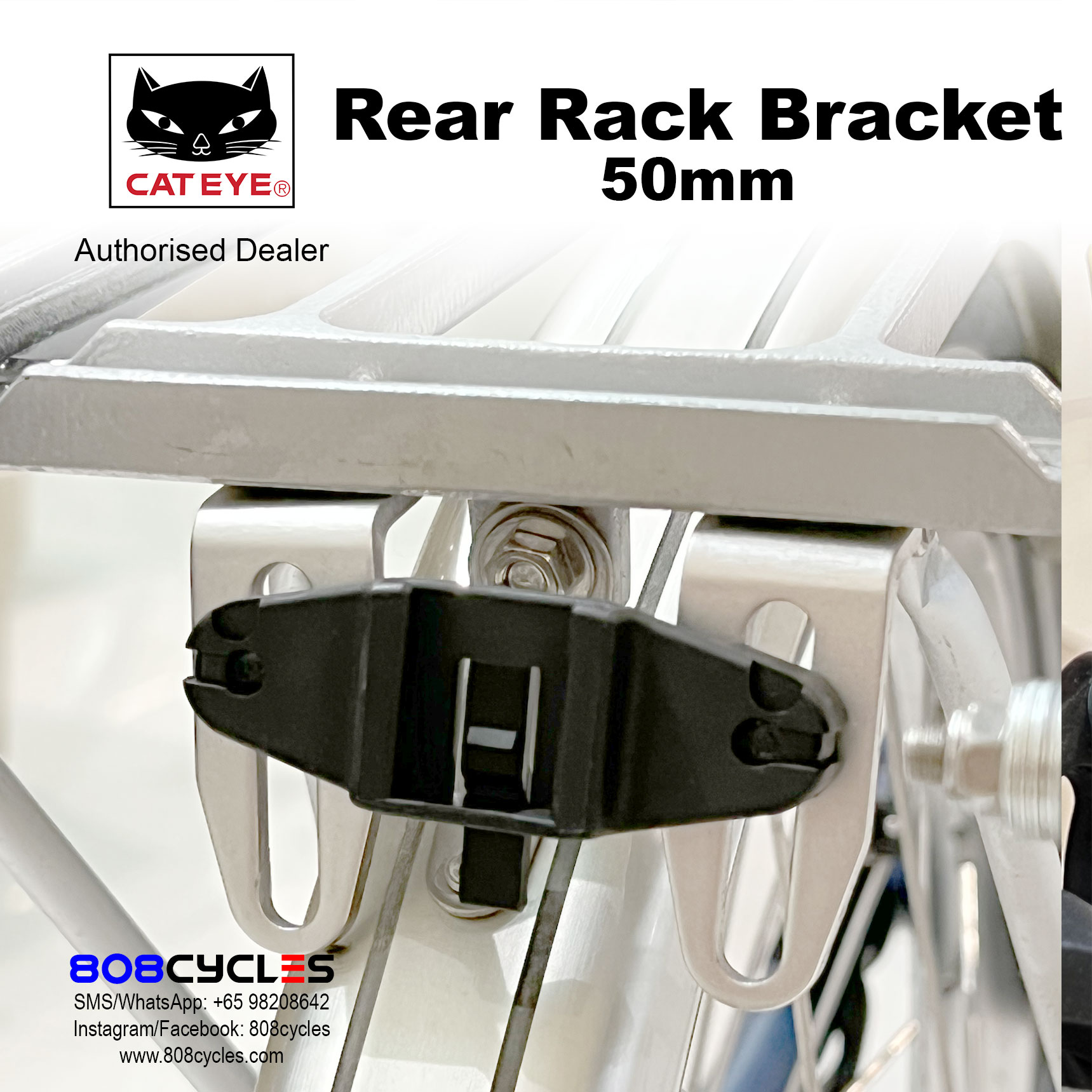 Cateye Rear Rack Bracket - Image 4