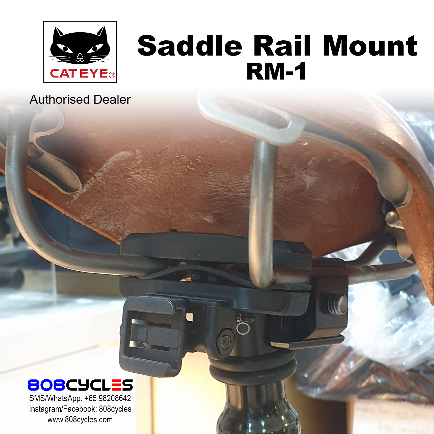 Cateye Saddle Rail Mount RM-1 - Image 6