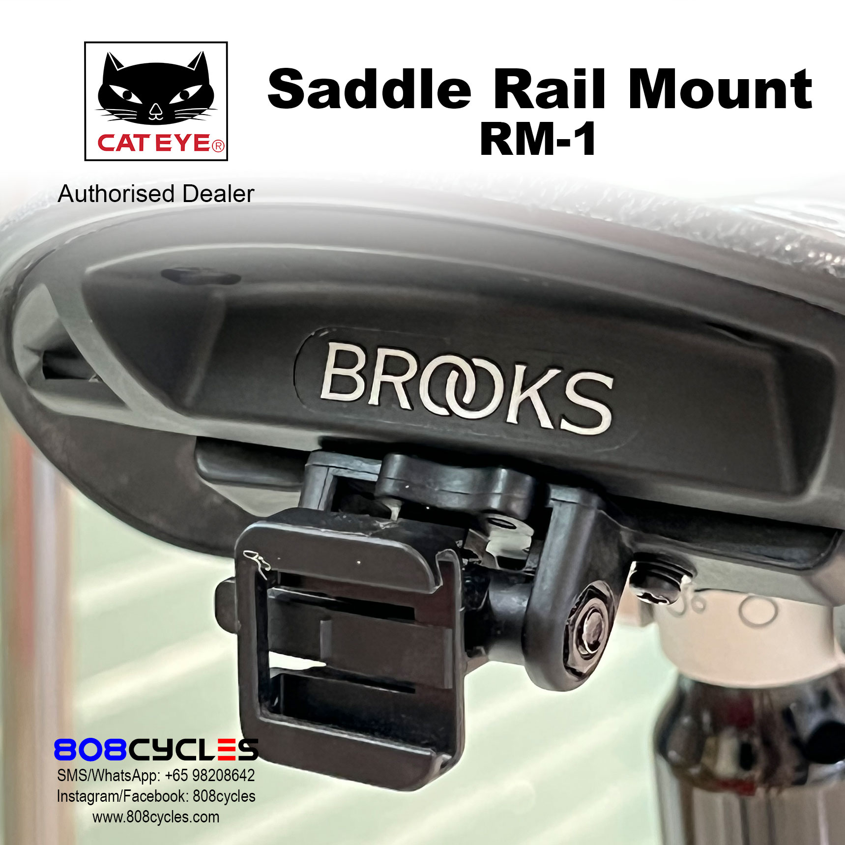 Cateye Saddle Rail Mount RM-1 - Image 7