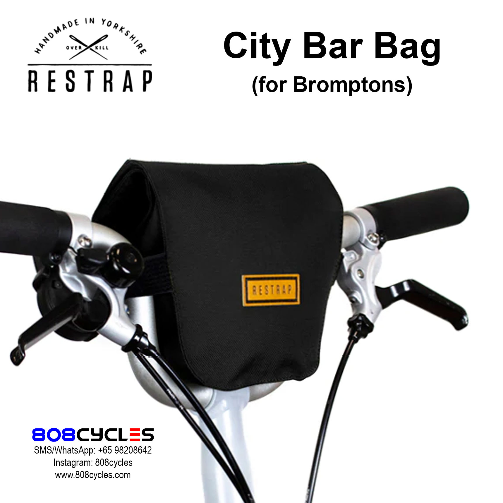 Restrap City Bar Bag - Image 5