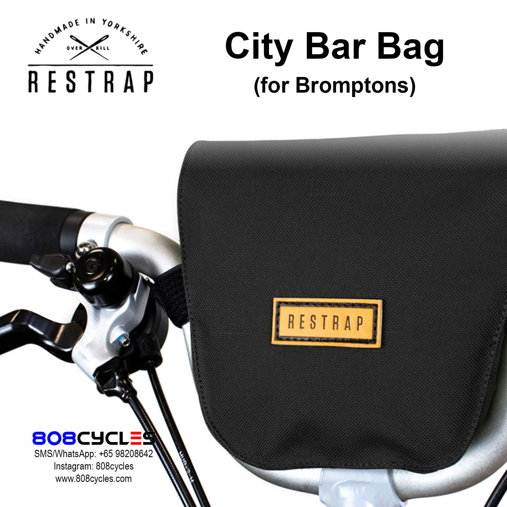 Restrap City Bar Bag - Image 6