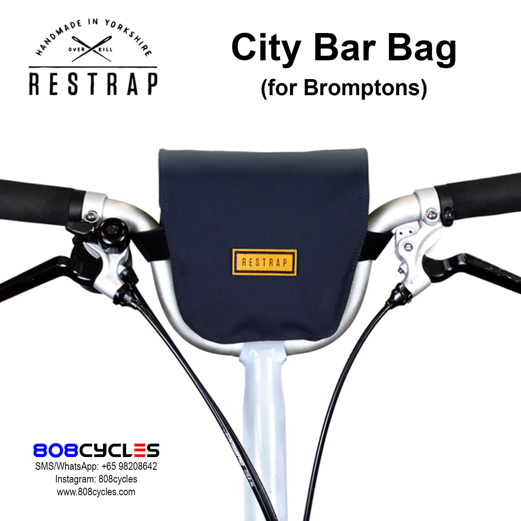 Restrap City Bar Bag - Image 7