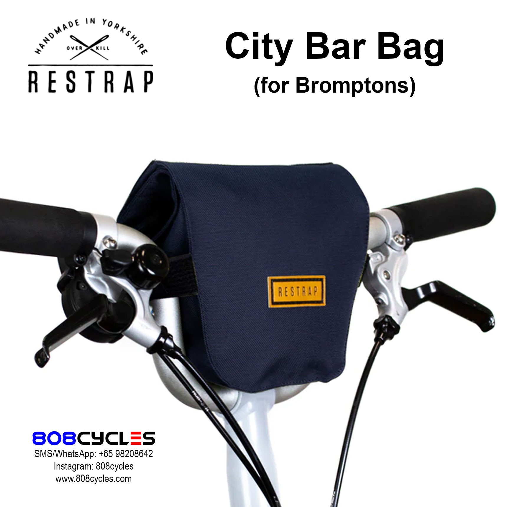 Restrap City Bar Bag - Image 8