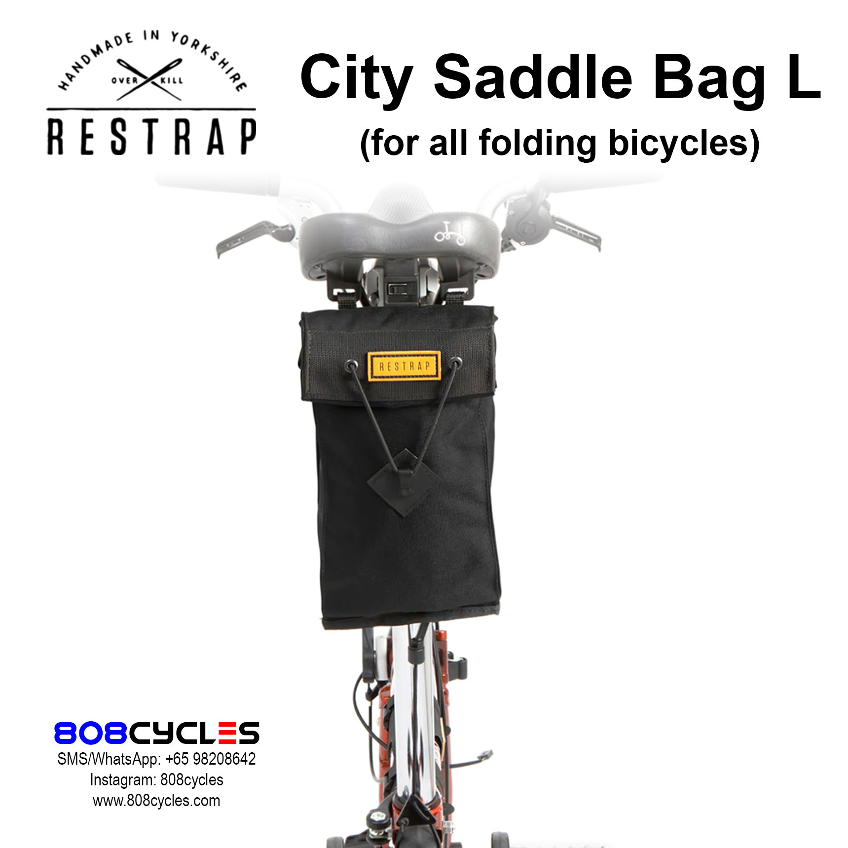 Restrap City Saddle Bag Large - Image 4