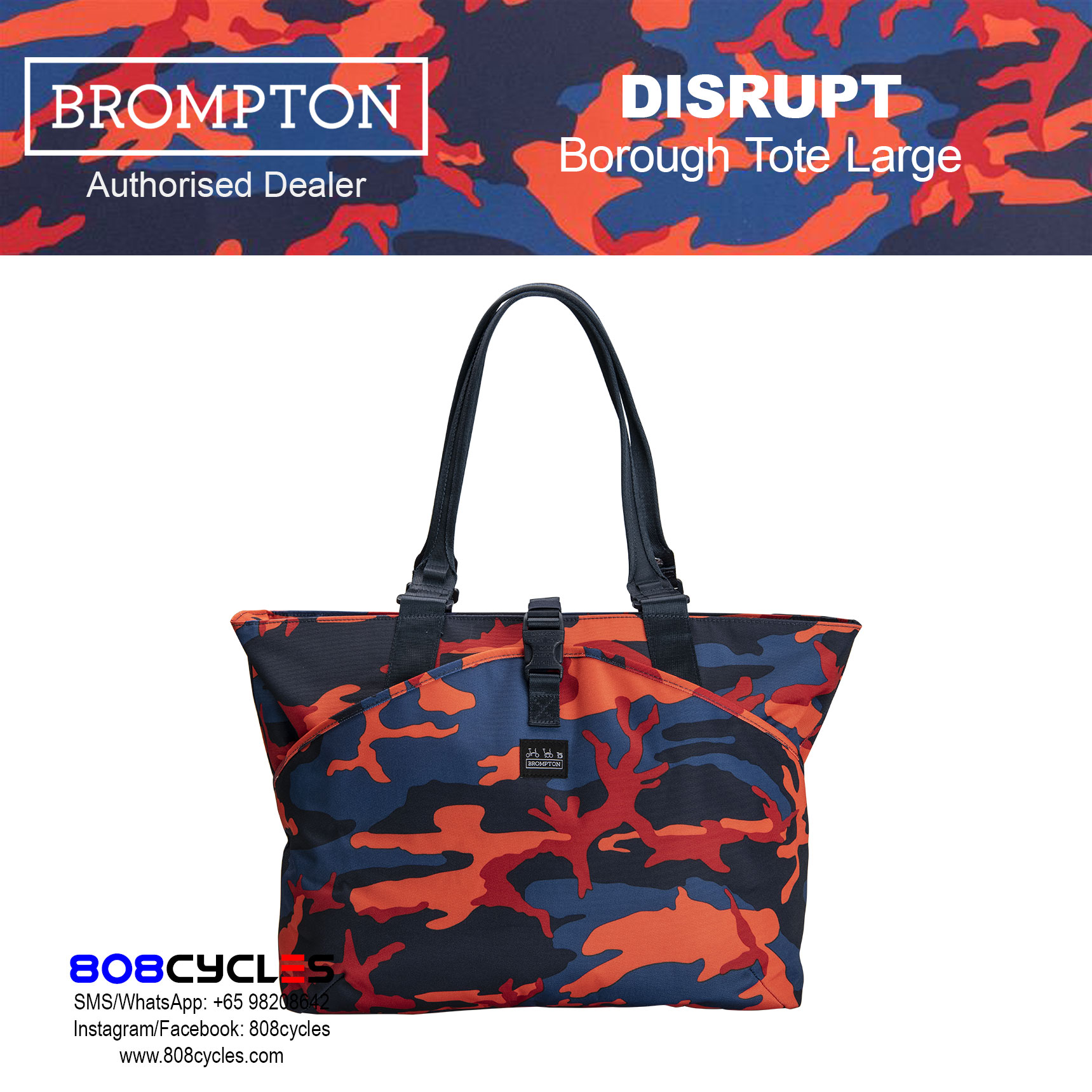 Brompton DISRUPT Borough Tote Large (Q102613)