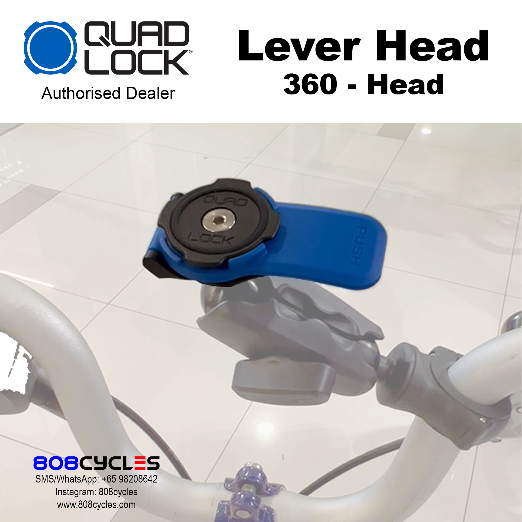 Quad Lock 360 Head - Lever - Image 3