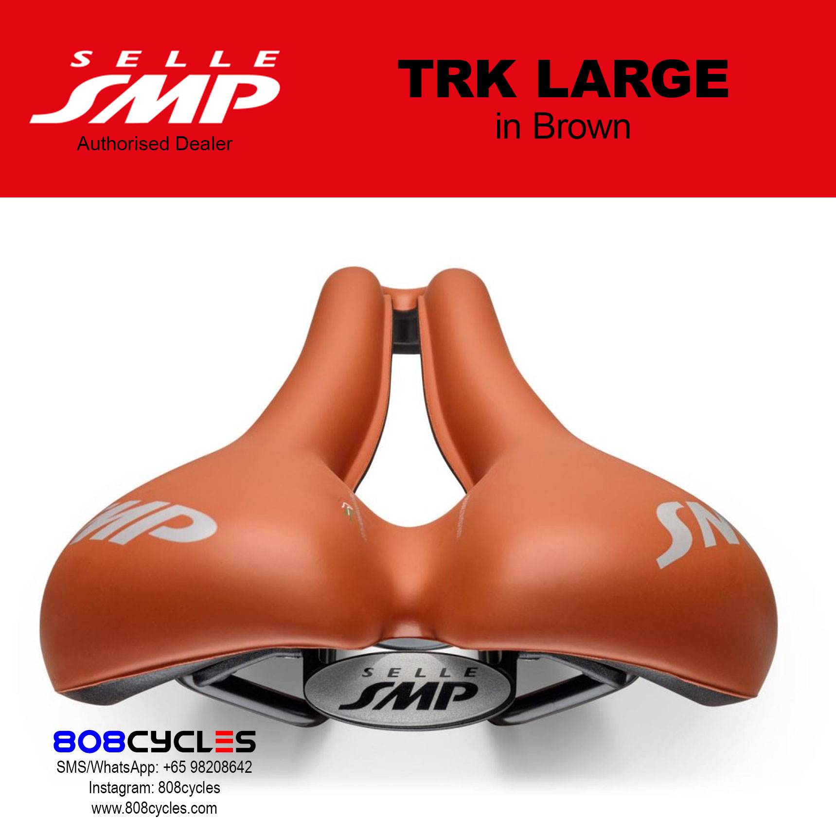 Selle SMP TRK Large BROWN - Image 3