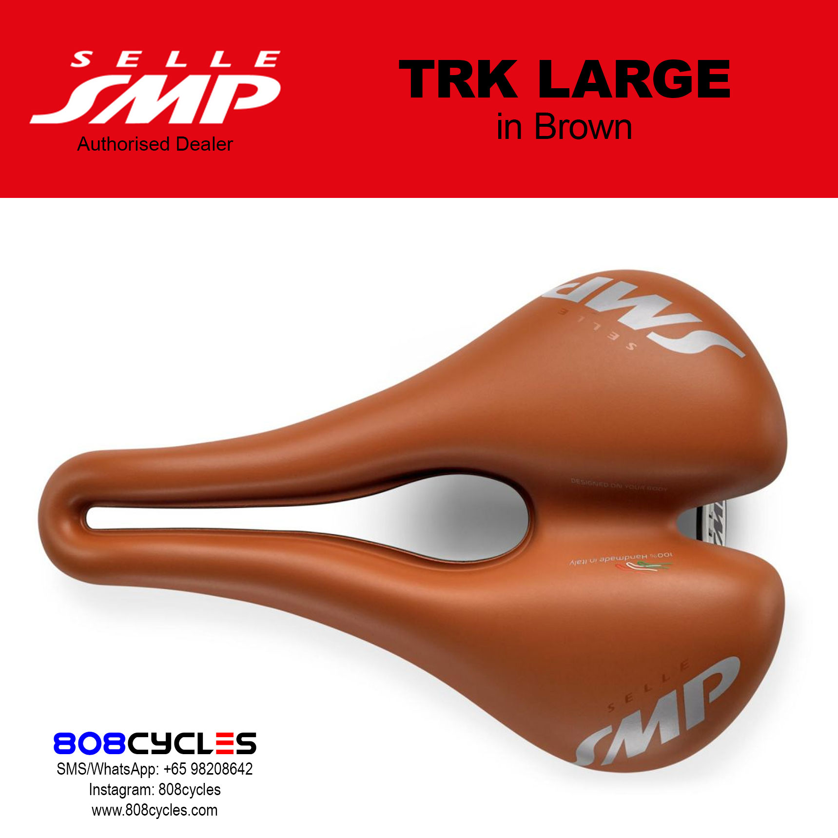 Selle SMP TRK Large BROWN - Image 4