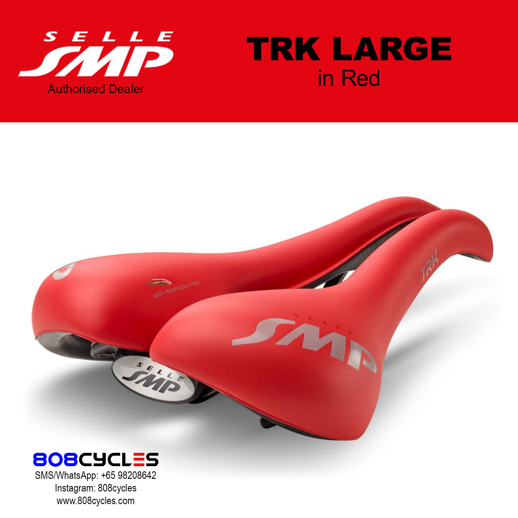 Selle SMP TRK Large RED