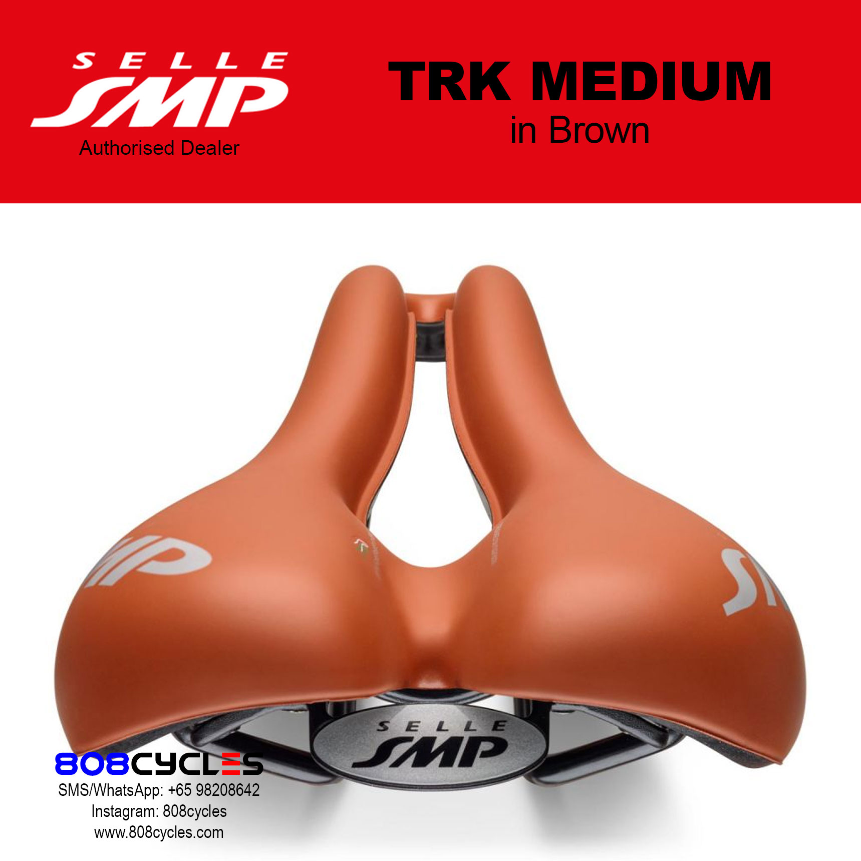 Selle SMP TRK Medium BROWN - Image 3