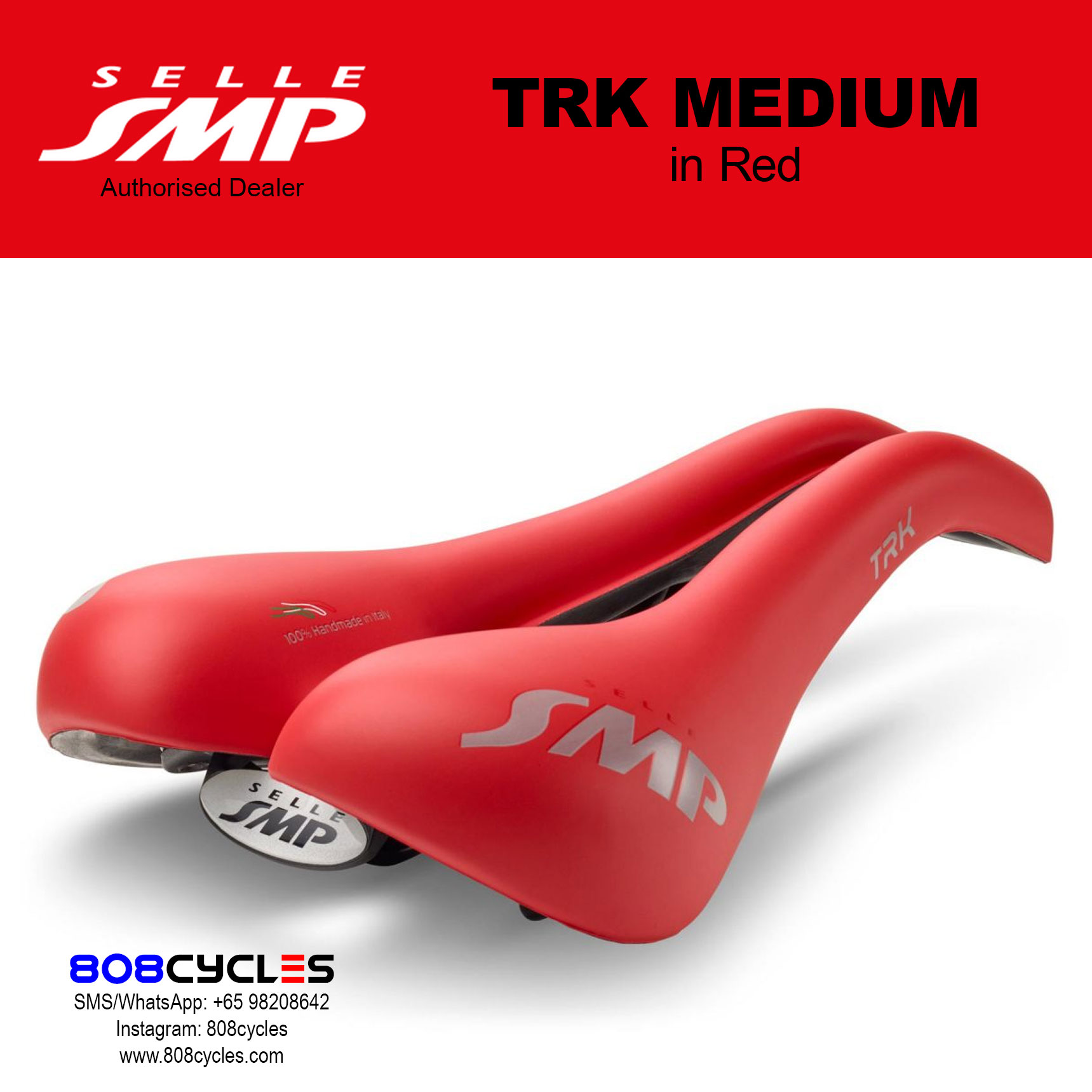 Selle SMP TRK Medium RED