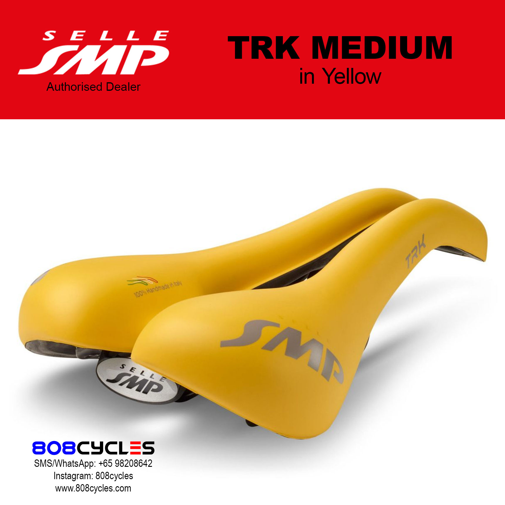 Selle SMP TRK Medium YELLOW