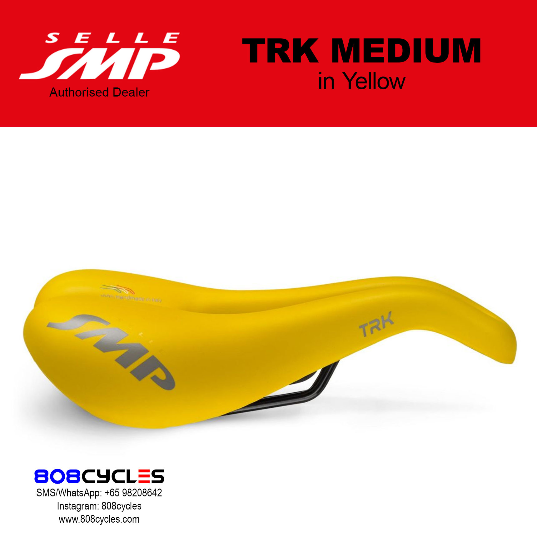 Selle SMP TRK Medium YELLOW - Image 5