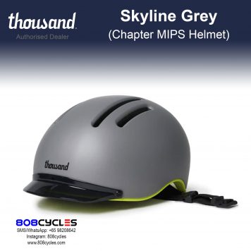 Thousand Chapter MIPS Bike Helmet – Skyline Grey