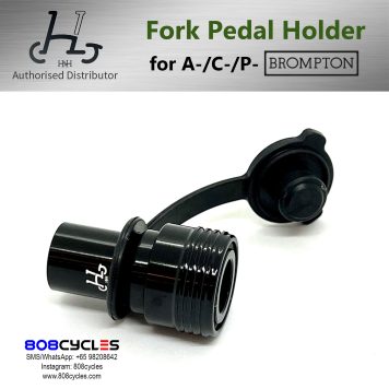H&H Pedal Holder on Fork