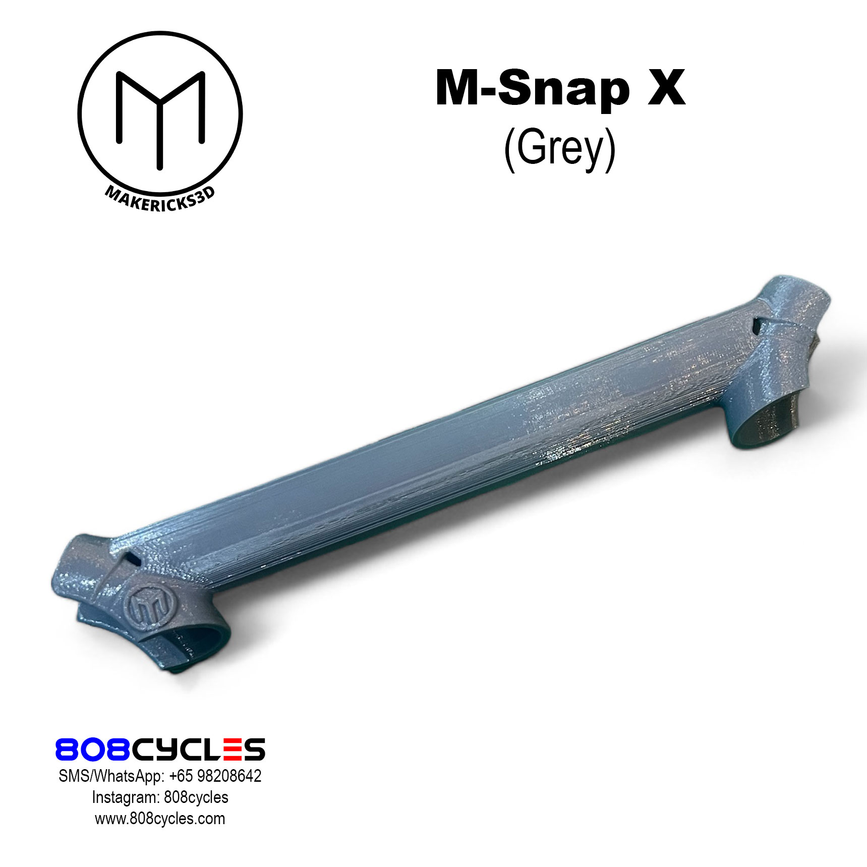 Makericks3D M-Snap X (Grey)
