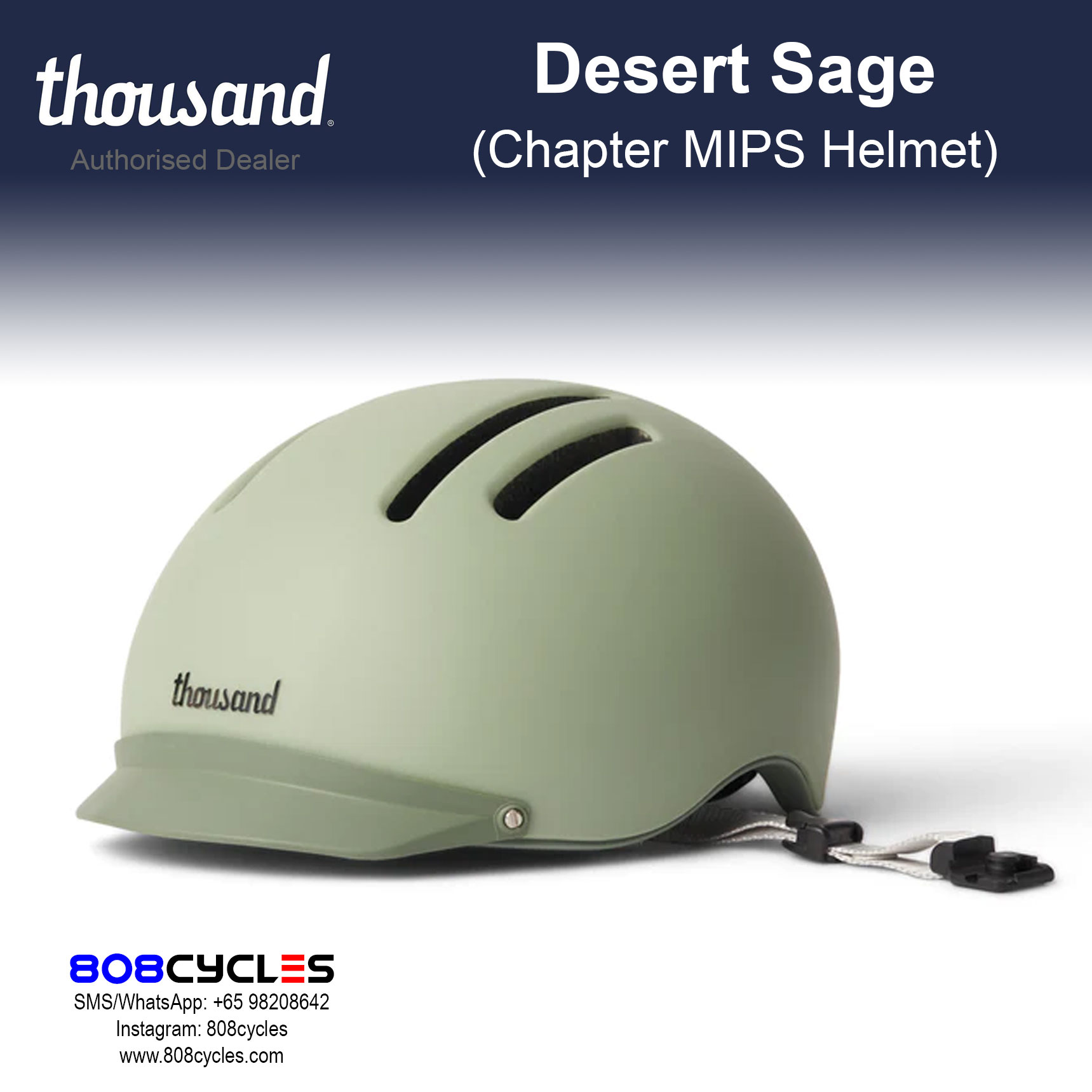 Thousand Chapter MIPS Bike Helmet – Desert Sage