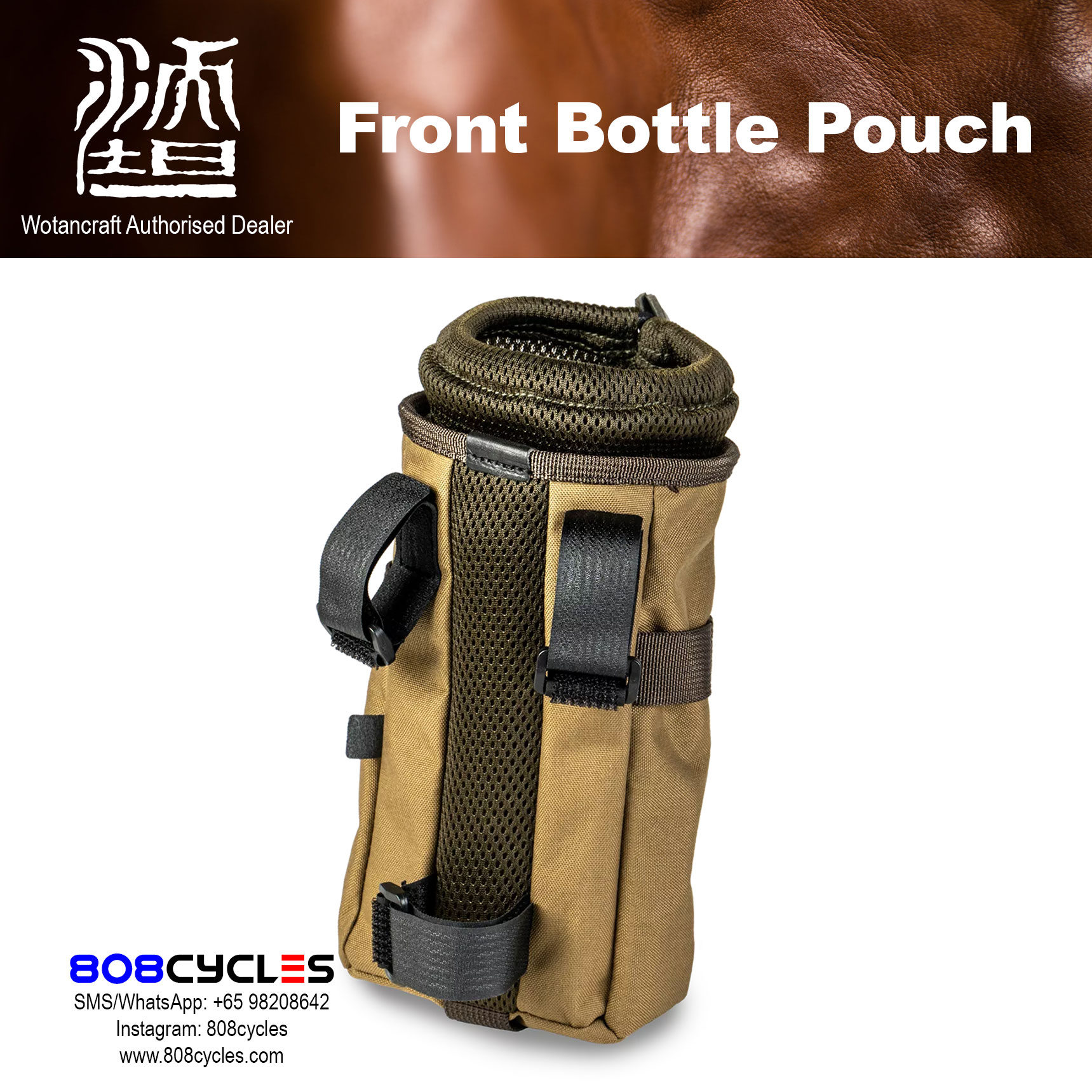 Wotancraft Front Bottle Pouch - Image 3