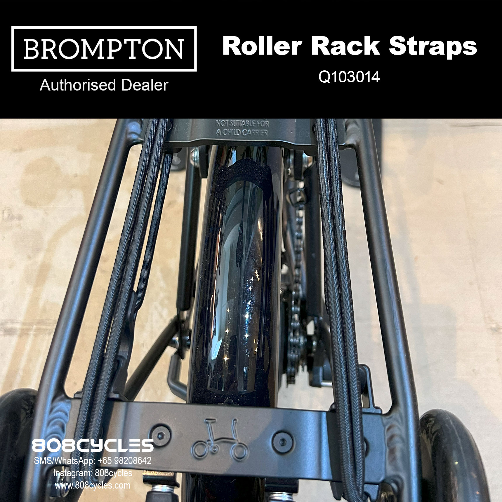BROMPTON Advance Roller Rack Straps - Image 2
