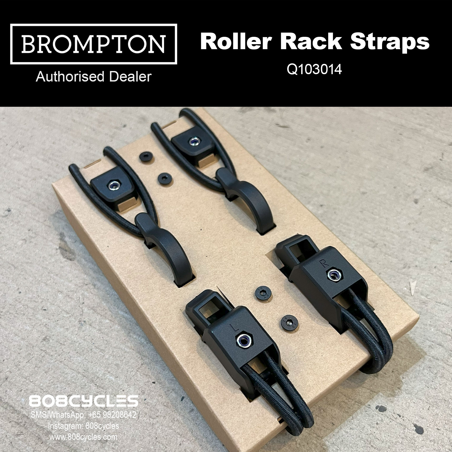 BROMPTON Advance Roller Rack Straps - Image 3