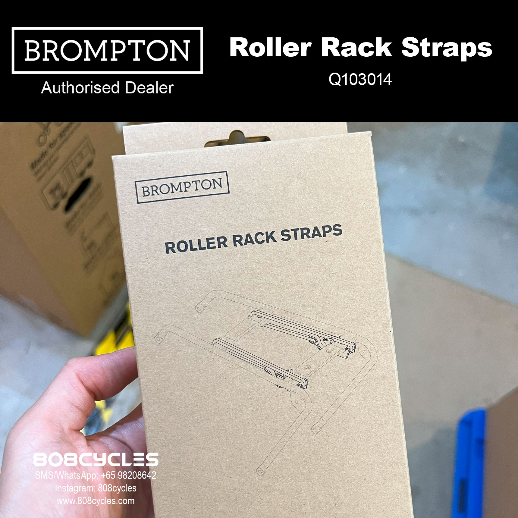 BROMPTON Advance Roller Rack Straps - Image 4