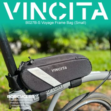 Vincita B027B-S Voyage 1L Frame Bag for Brompton