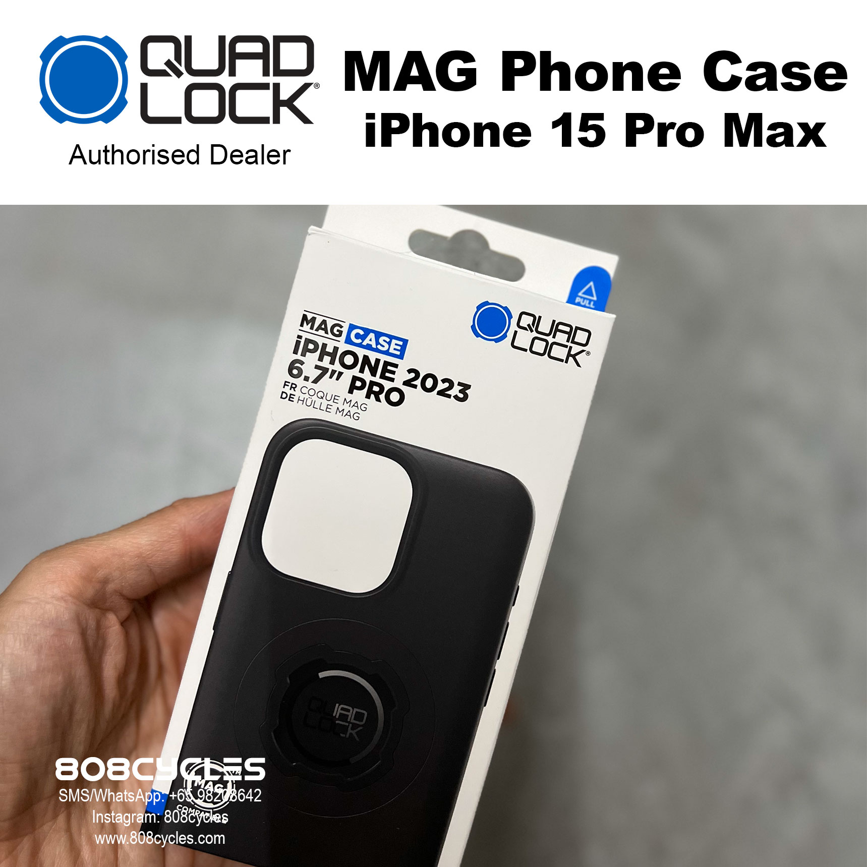 Quad Lock MAG Case - iPhone 15 Pro Max