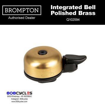 BROMPTON Integrated Bell - Polished Brass Q102594