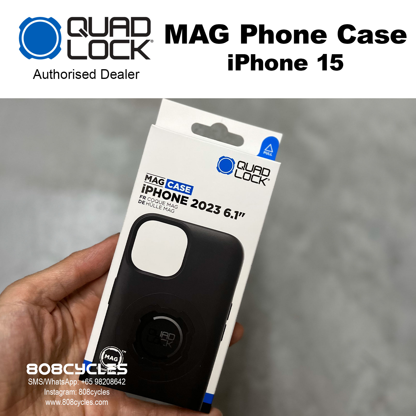 Quad Lock MAG Case - iPhone 15