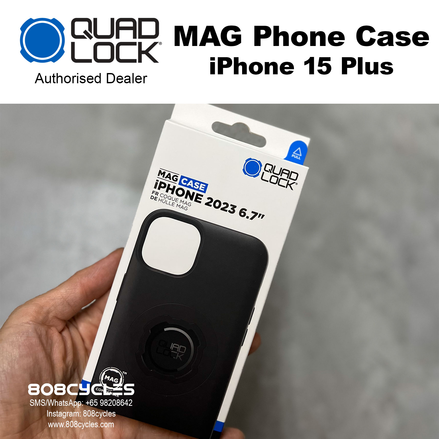 Quad Lock MAG Case - iPhone 15 Plus