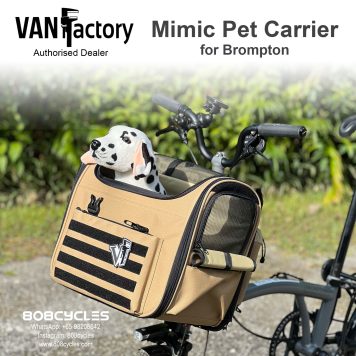 VanFactory Mimic Pet Carrier - Camel