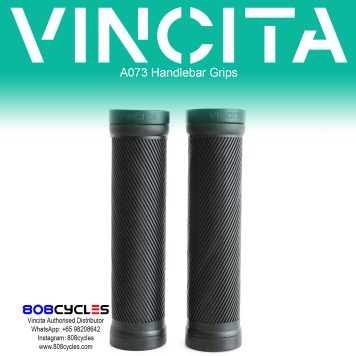 Vincita A073 130mm Lock-On Handlebar Grips for Brompton