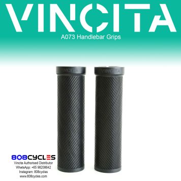 Vincita A073 115mm Lock-On Handlebar Grips for Brompton