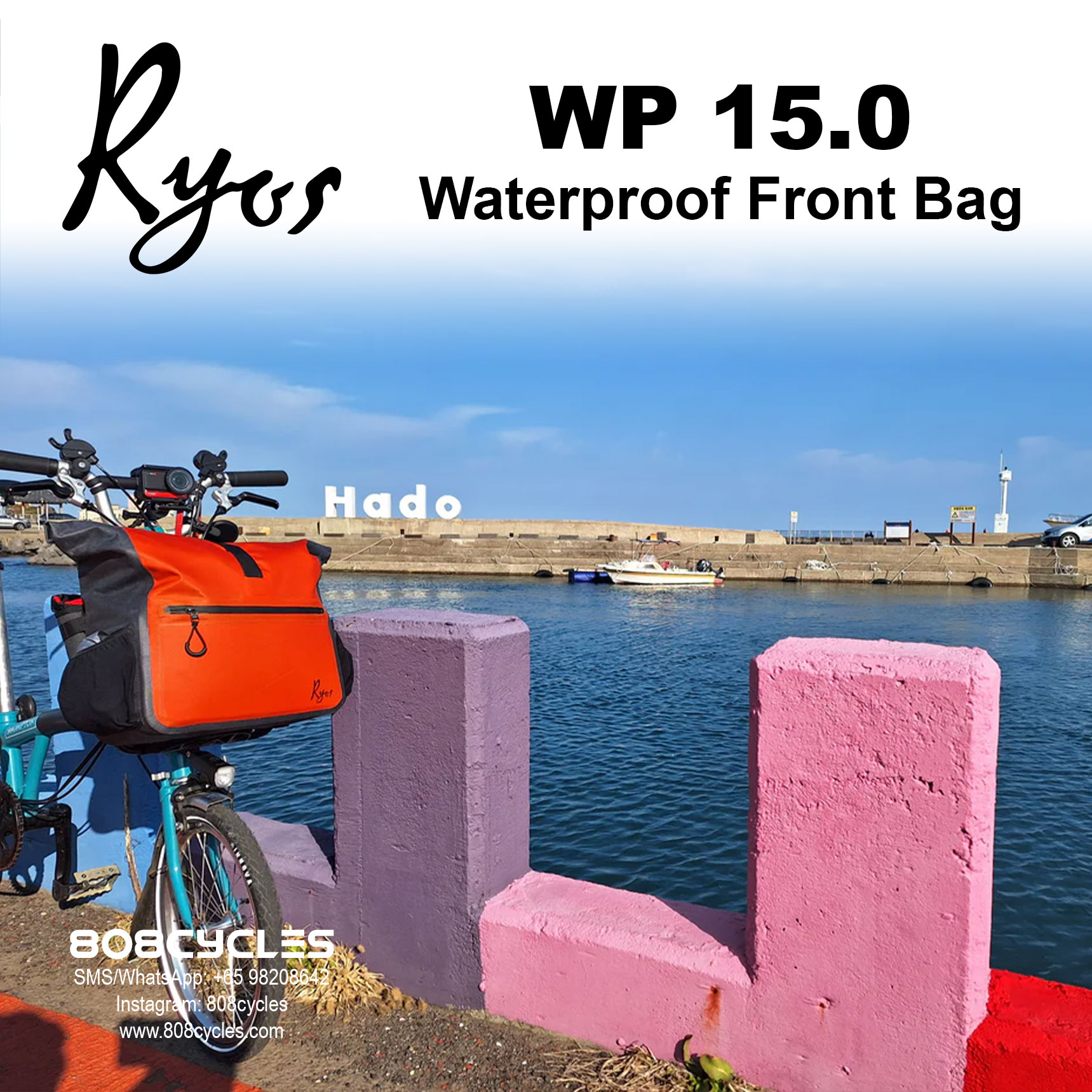 Ryos WP 15.0 Front Messenger Bag (Pureed Pumpkin) - Image 3