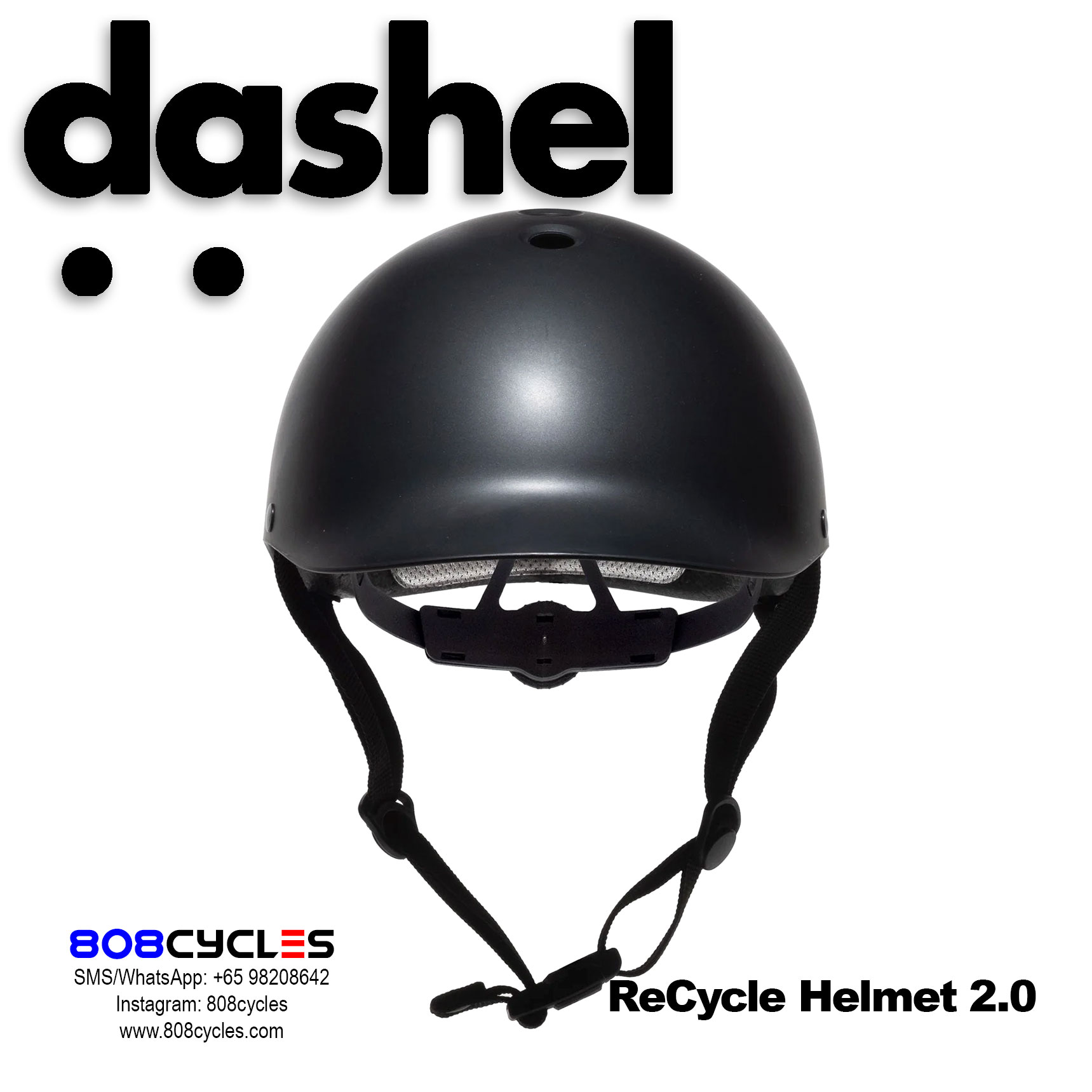 Dashel ReCycle Helmet 2.0 - Black - Image 4