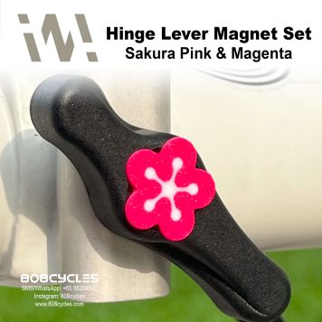 WhamDesign Hinge Lever Magnet Set - Sakura Pink & Magenta