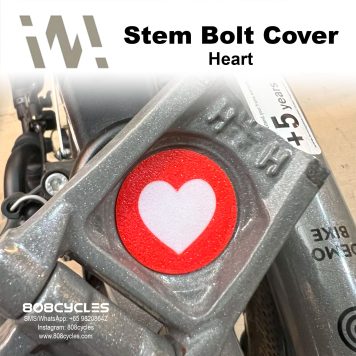 WhamDesign Stem Bolt Cover - Heart