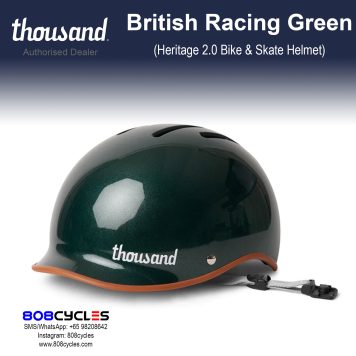 Thousand Heritage 2.0 Bike & Skate Helmet - British Racing Green