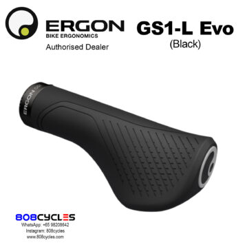 Ergon GS1-L Evo Handlebar Grips (Black)